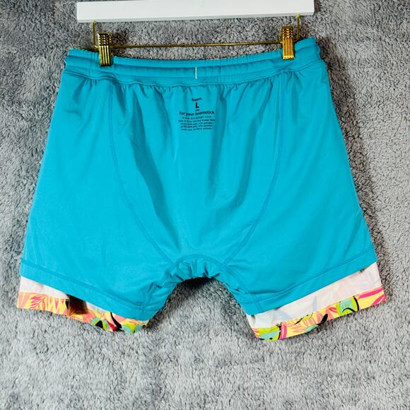 Birddogs Mens Size L Long Shorts Lined Parakeet Petes Boom - Picture 9 of 10